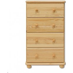 Komoda borovice masiv KD 111 lakovaná 100x55x47 cm