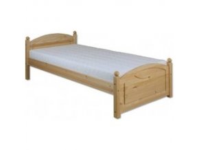 Drevená posteľ   LK126 borovice masiv 90x200 cm 