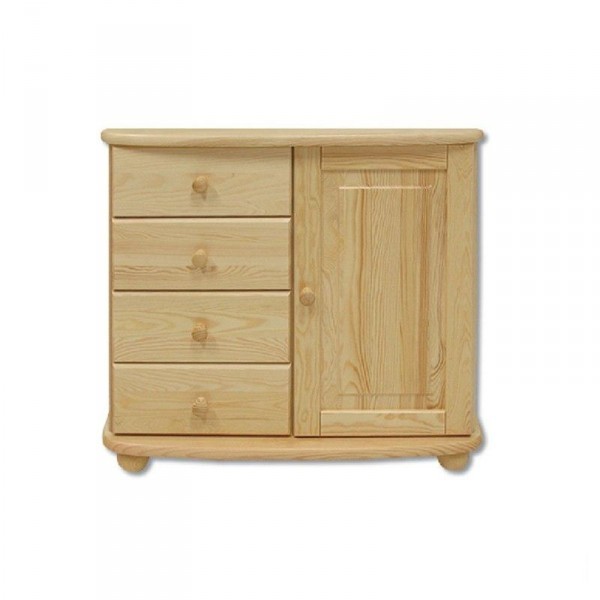 Komoda KD137 borovice masiv 85x76x42 cm