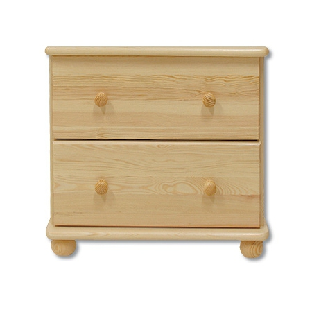 Komoda 3 šuplíky KD105 borovice masiv 47