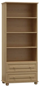 Kombinovaná vitrína MB 67 borovica masív  60x190x42 cm