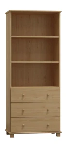 Kombinovaná vitrína MB 96 borovica masív  80x190x42 cm