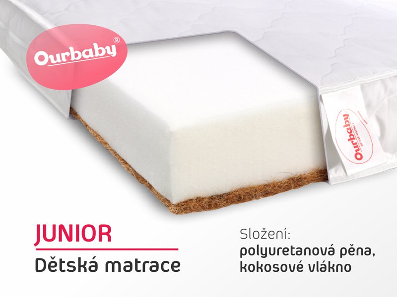 Matrace Junior 180x80cm - výška 11cm - pratelný potah