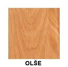Dřevěná komoda 2/2 KD139 borovice masiv